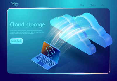 大數據處理、等距數據中心、矢量信息處理和存儲的概念。具有抽象幾何元素的創造性插圖